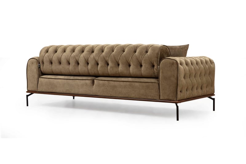 Sofa Petone 3-seters - Grønn - Møbler - Sofaer - 3 seter sofa