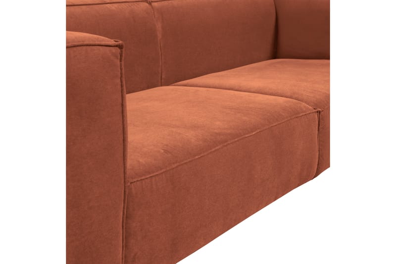 Sofa Paveen 3-seter - Oransje - Møbler - Sofaer - 3 seter sofa