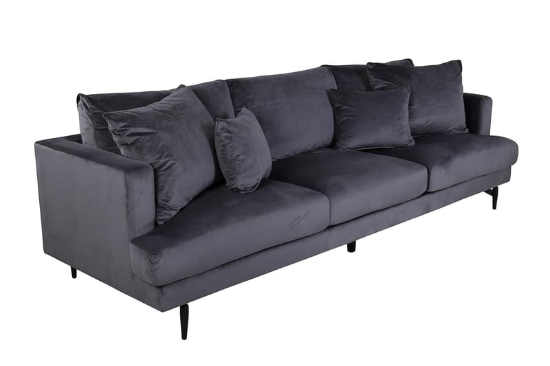 Sofia 3-seters Sofa - Grå - Møbler - Sofaer - 3 seter sofa