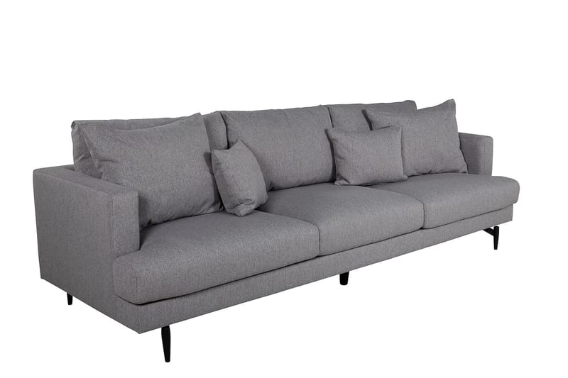 Sofia 3-seters Sofa - Svart - Møbler - Sofaer - 3 seter sofa