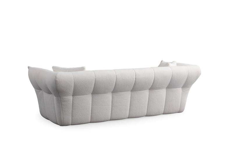 3-seters Sofa Azzo - Hvit - Møbler - Sofaer - 3 seter sofa