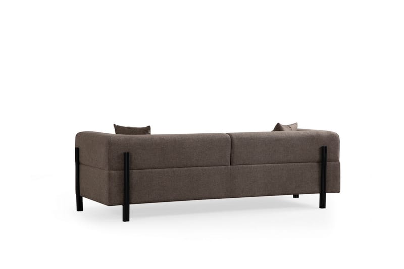 3-seters Sofa Gio - Brun - Møbler - Sofaer - 3 seter sofa