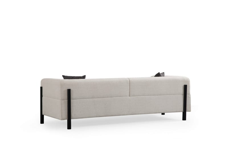 3-seters Sofa Gio - Hvit - Møbler - Sofaer - 3 seter sofa