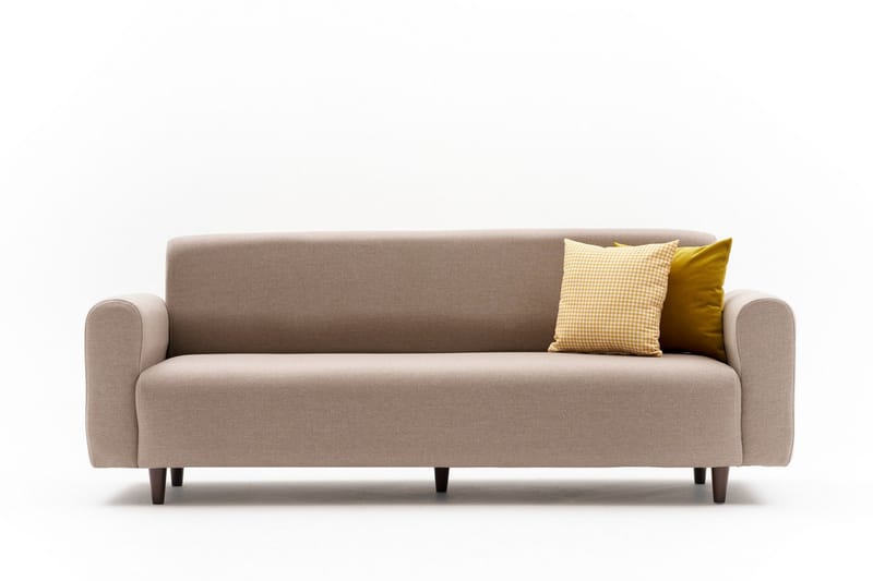 3-seters Sofa Noya - Krem - Møbler - Sofaer - 3 seter sofa