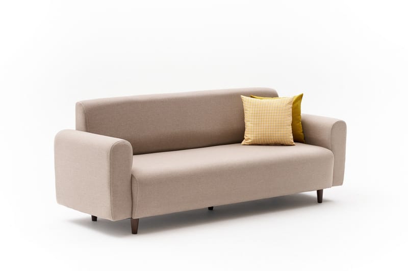 3-seters Sofa Noya - Krem - Møbler - Sofaer - 3 seter sofa