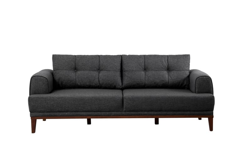 3-seters Sofa Vinadi - Antrasitt - Møbler - Sofaer - 3 seter sofa