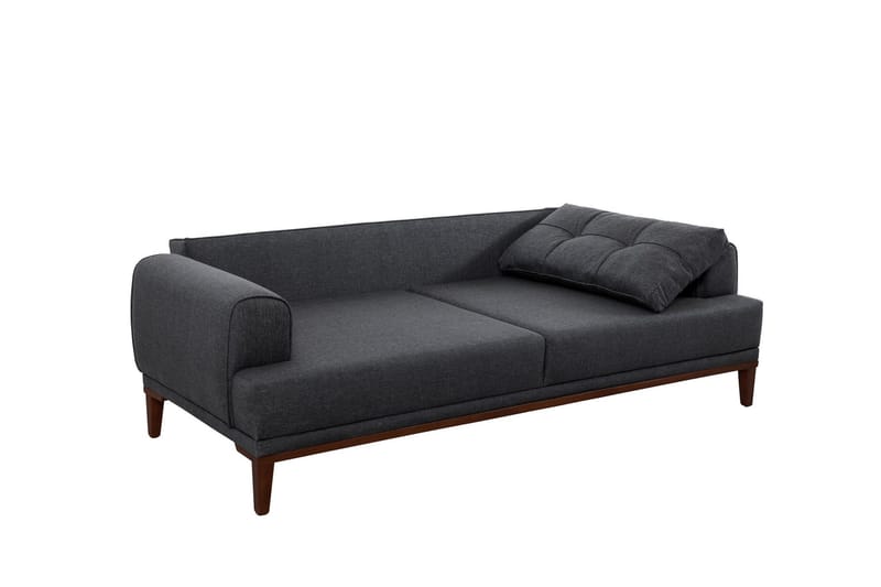 3-seters Sofa Vinadi - Antrasitt - Møbler - Sofaer - 3 seter sofa