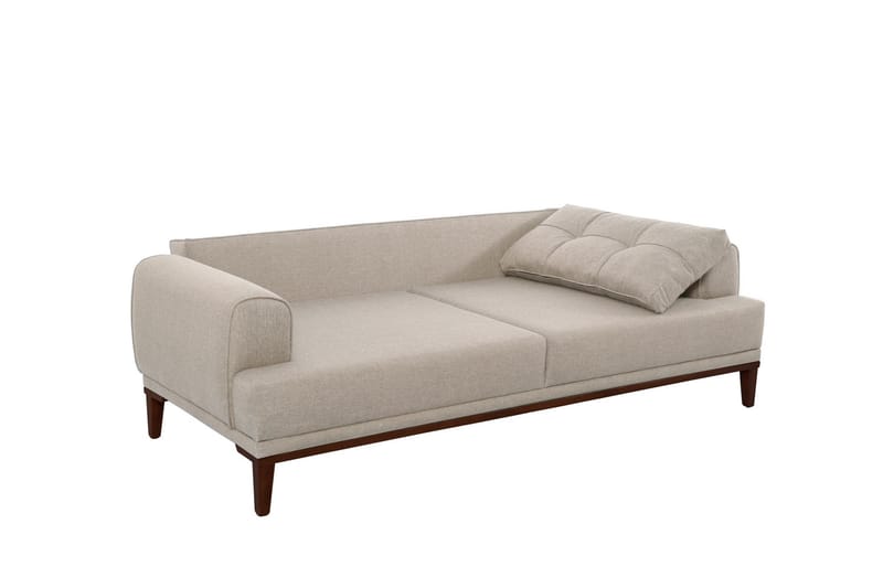 3-seters Sofa Vinadi - Krem - Møbler - Sofaer - 3 seter sofa