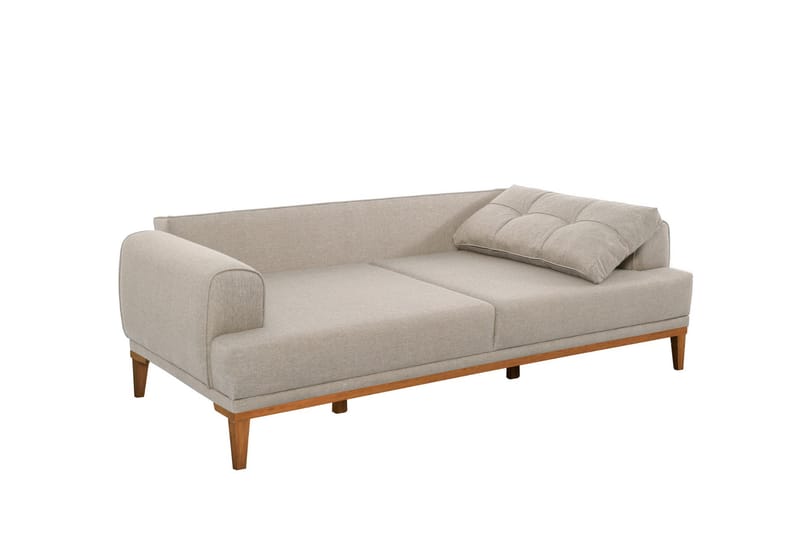 3-seters Sofa Vinadi - Krem - Møbler - Sofaer - 3 seter sofa