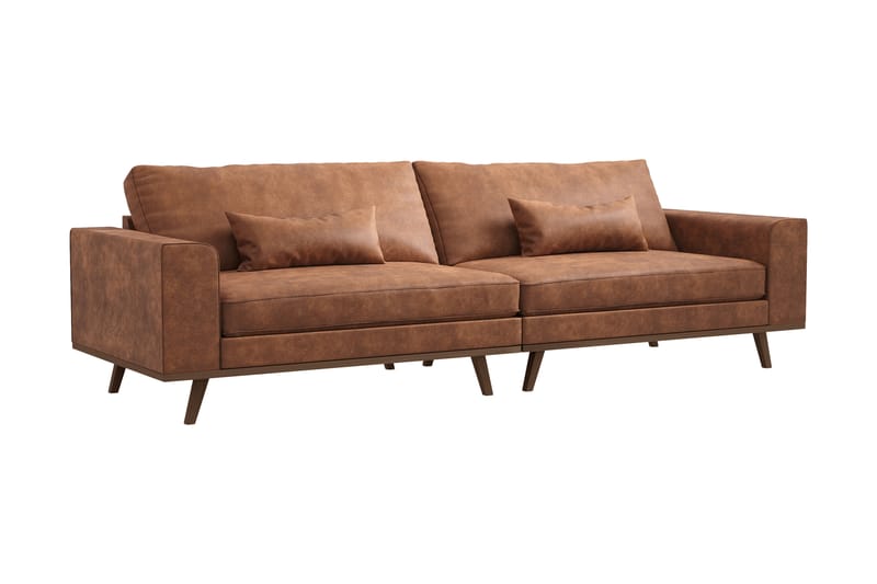 4-seter Haga Sofa - Brun - Møbler - Sofaer - 4 seter sofa