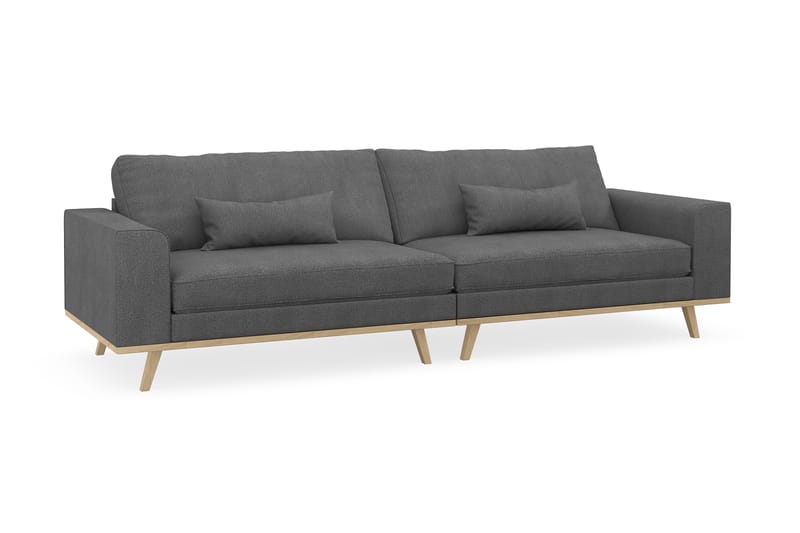 4-seter Haga Sofa - Grå - Møbler - Sofaer - 4 seter sofa