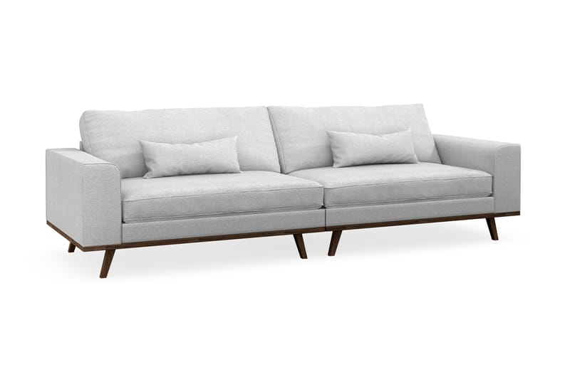 4-seter Haga Sofa - Lysegrå - Møbler - Sofaer - 4 seter sofa