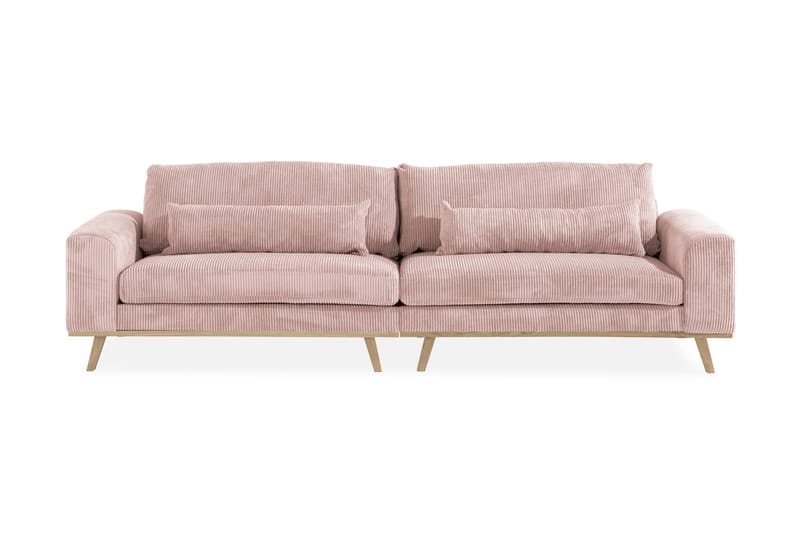 4-seter Haga Sofa - Lyserød - Møbler - Sofaer - 4 seter sofa