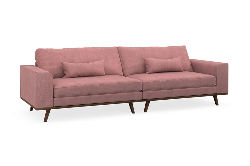 4-seter Haga Sofa - Lyserød - Møbler - Sofaer - 4 seter sofa