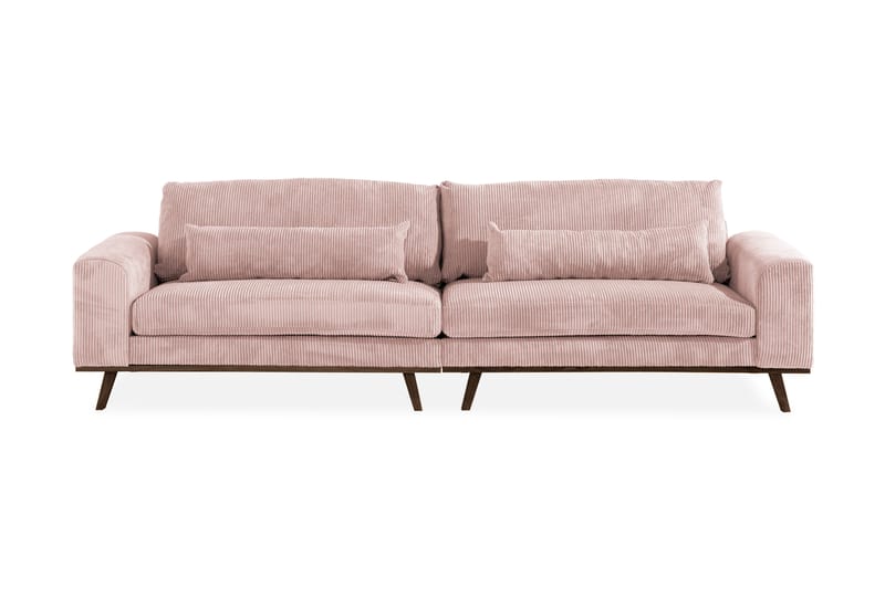 4-seter Haga Sofa - Lyserød - Møbler - Sofaer - 4 seter sofa