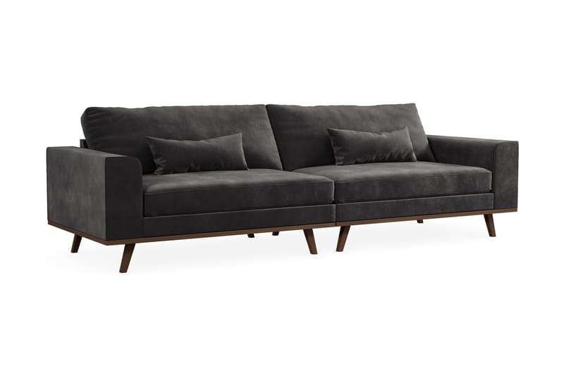 4-seter Haga Sofa - Mørkegrå - Møbler - Sofaer - 4 seter sofa