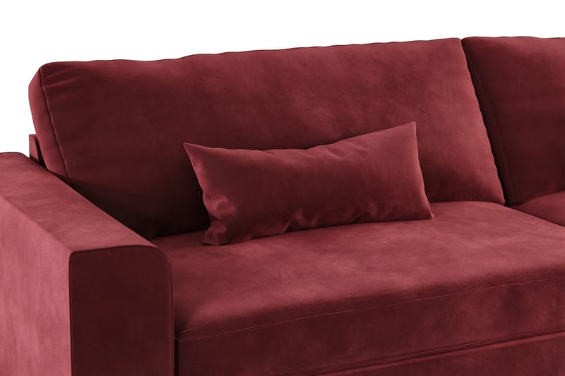 4-seter Haga Sofa - Rød - Møbler - Sofaer - 4 seter sofa