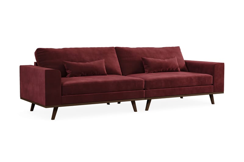 4-seter Haga Sofa - Rød - Møbler - Sofaer - 4 seter sofa