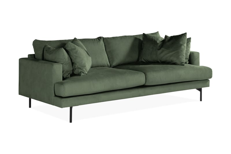 4-seter Sofa Armunia - Grønn - Møbler - Sofaer - 4 seter sofa