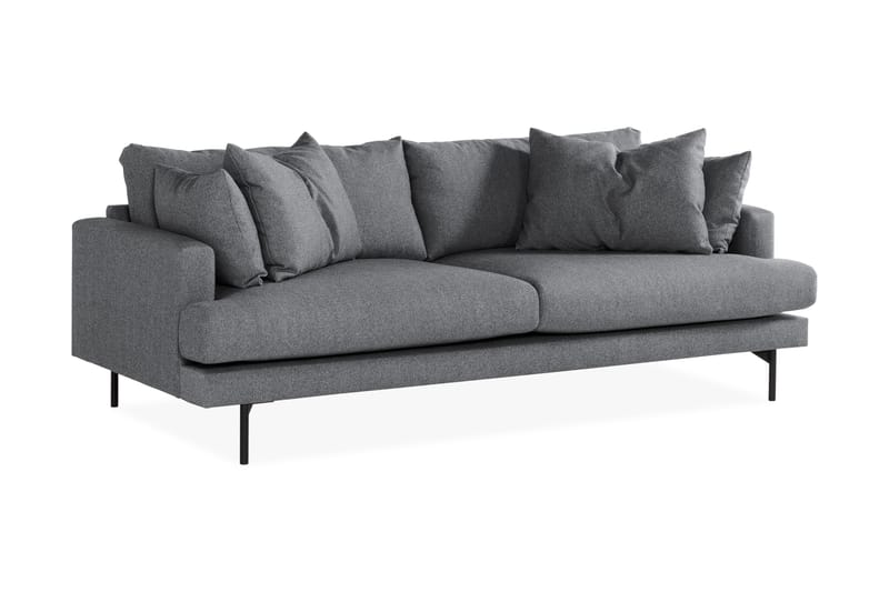 4-seter Sofa Armunia - Mørkegrå - Møbler - Sofaer - 4 seter sofa