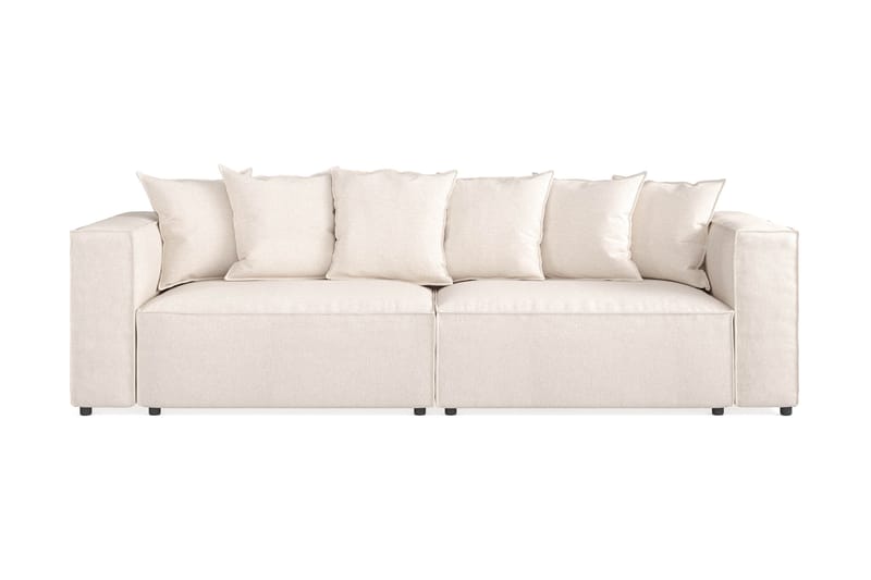 4-seters Sofa Narender - Brun - Møbler - Sofaer - 4 seter sofa