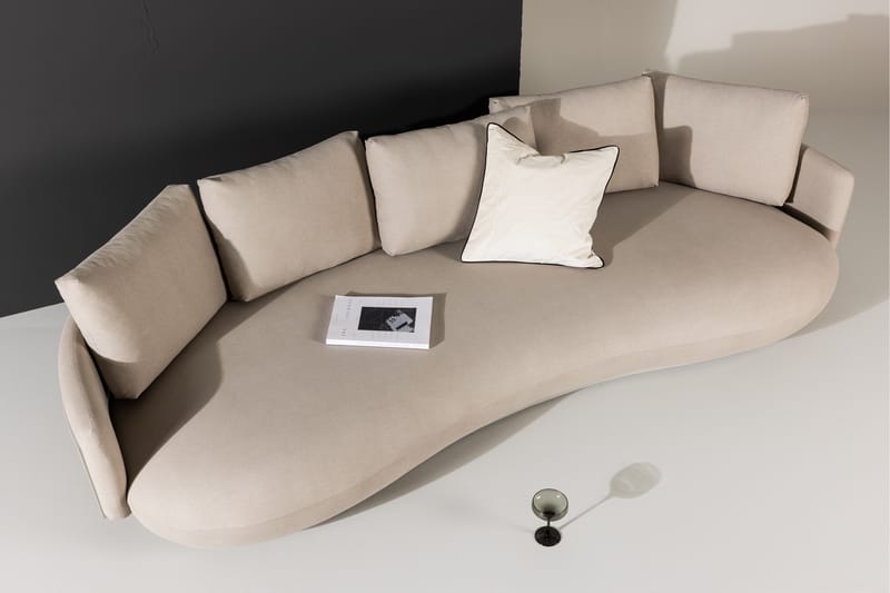 4-seters Sofa Stellar - Beige - 4 seter sofa