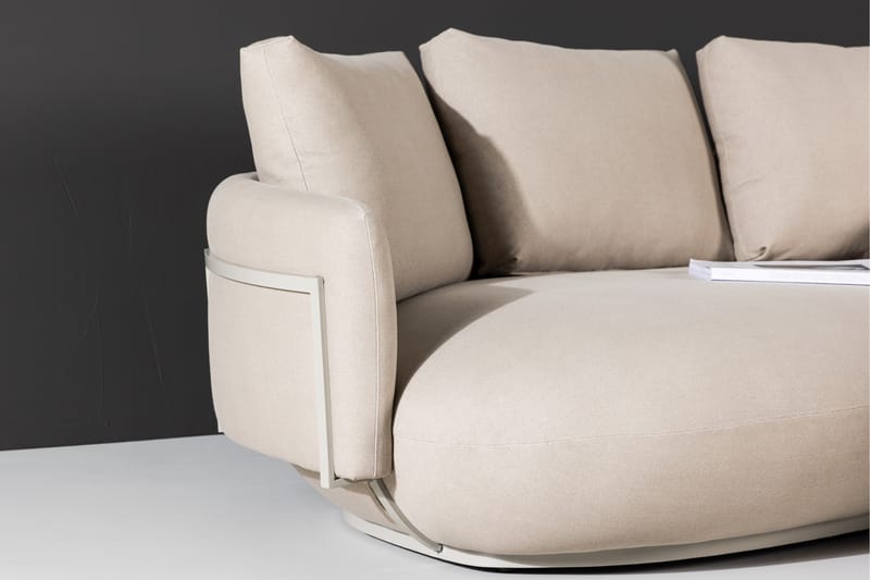 4-seters Sofa Stellar - Beige - 4 seter sofa