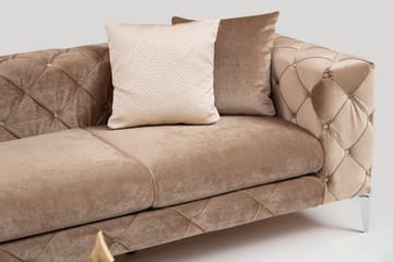 Sofa 4-seters Canunda - Beige - Møbler - Sofaer - 4 seter sofa