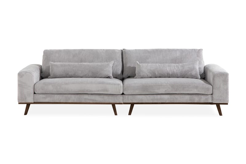 Sofa Haga 4-seter - Lysegrå - Møbler - Sofaer - 4 seter sofa