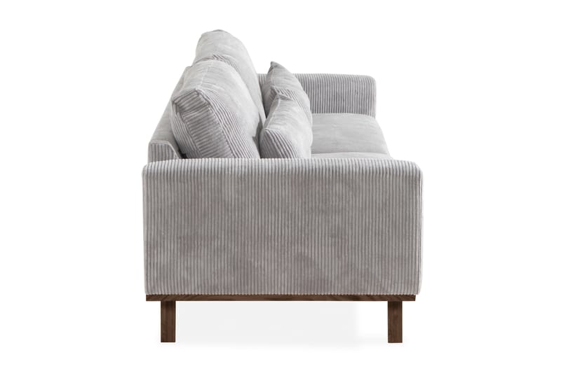 Sofa Haga 4-seter - Lysegrå - Møbler - Sofaer - 4 seter sofa