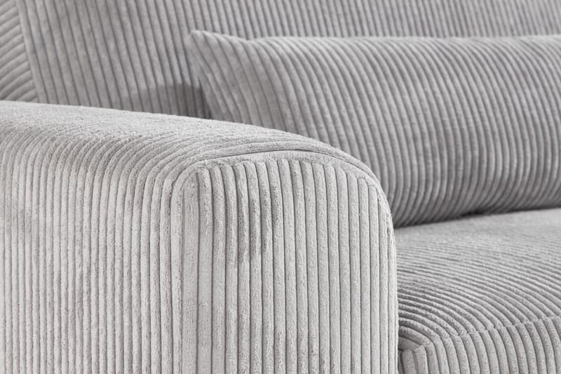 Sofa Haga 4-seter - Lysegrå - Møbler - Sofaer - 4 seter sofa