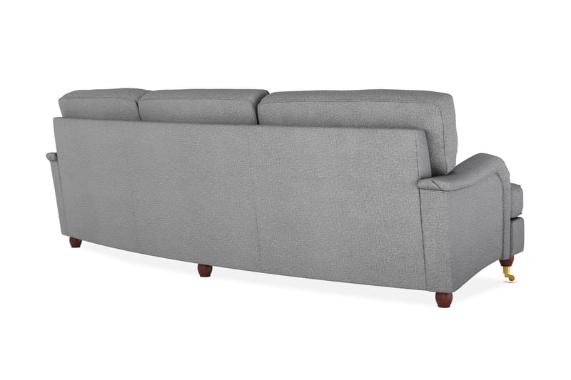 Sofa Howard Oxford 4-seter Buet - Grå - Møbler - Sofaer - 4 seter sofa