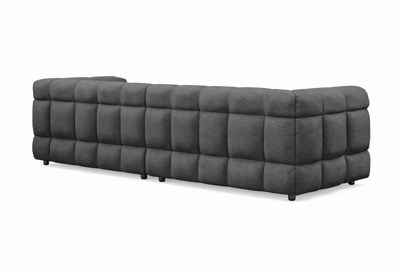 4-seters Sofa Elise - Mørkegrå - Møbler - Sofaer - 4 seter sofa