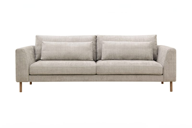 4-seters Sofa Florenz - Grå/Beige - Møbler - Sofaer - 4 seter sofa