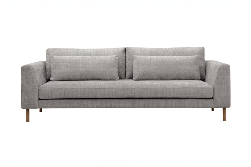 4-seters Sofa Florenz Hel pute - Lysegrå - Møbler - Sofaer - 4 seter sofa