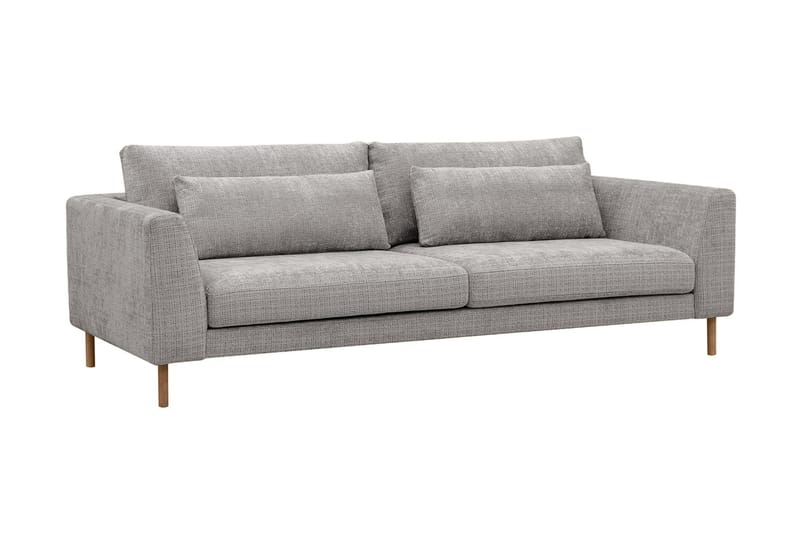 4-seters Sofa Florenz - Lysegrå - Møbler - Sofaer - 4 seter sofa