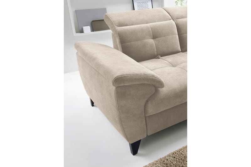 5-seters Sofa med Sjeselong Inferne - Beige - Møbler - Sofaer - Sofaer med sjeselong