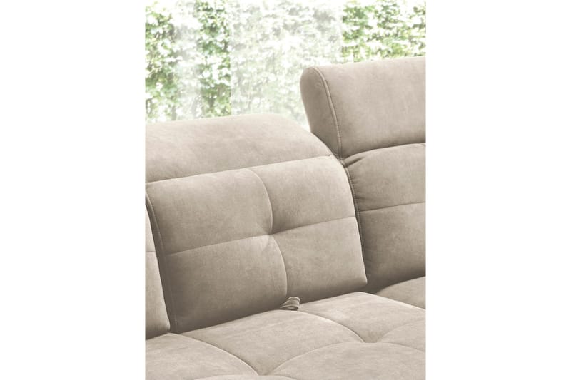 5-seters Sofa med Sjeselong Inferne - Beige - Møbler - Sofaer - Sofaer med sjeselong