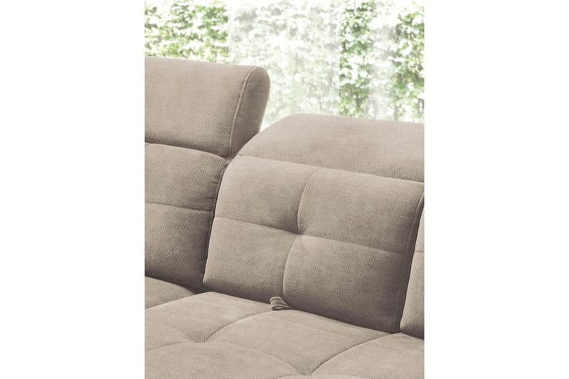 5-seters Sofa med Sjeselong Inferne - Beige - Møbler - Sofaer - Sofaer med sjeselong