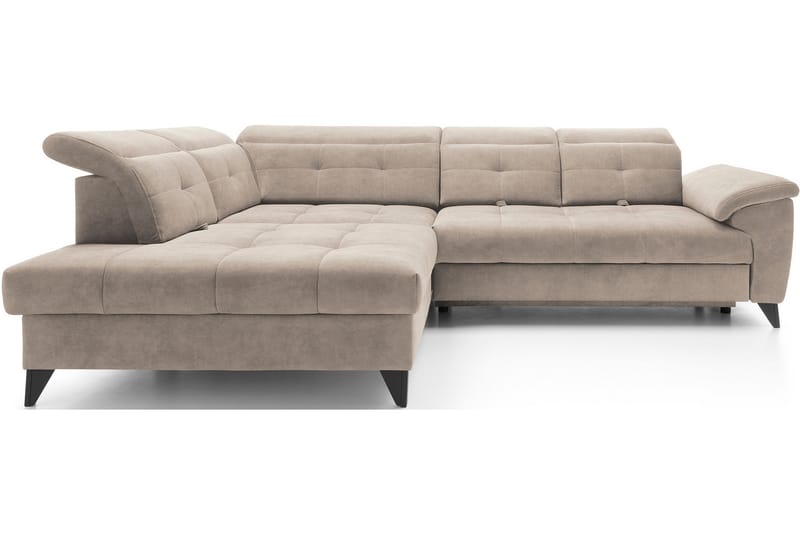 5-seters Sofa med Sjeselong Inferne - Beige - Møbler - Sofaer - Sofaer med sjeselong