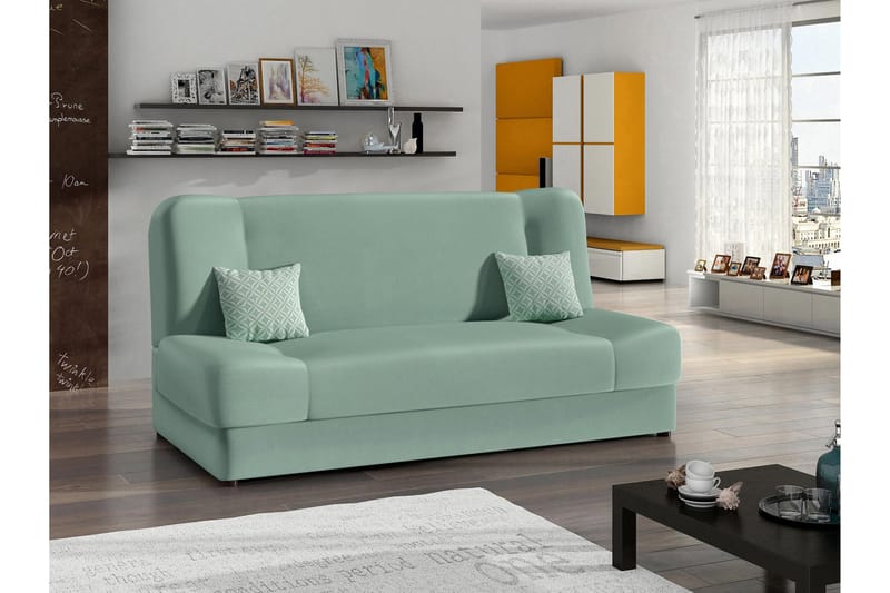 Abron Sofa 3-seter - Blå - Møbler - Sofaer - 3 seter sofa