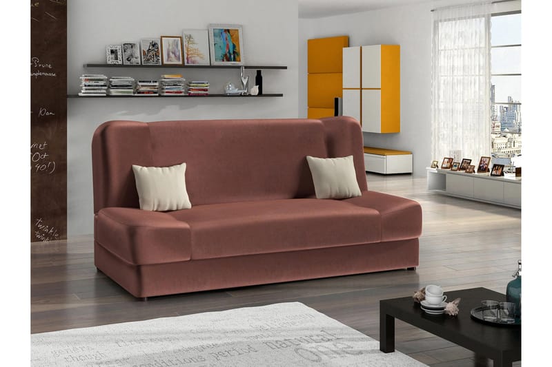 Abron Sofa 3-seter - Brun/Beige - Møbler - Sofaer - 3 seter sofa