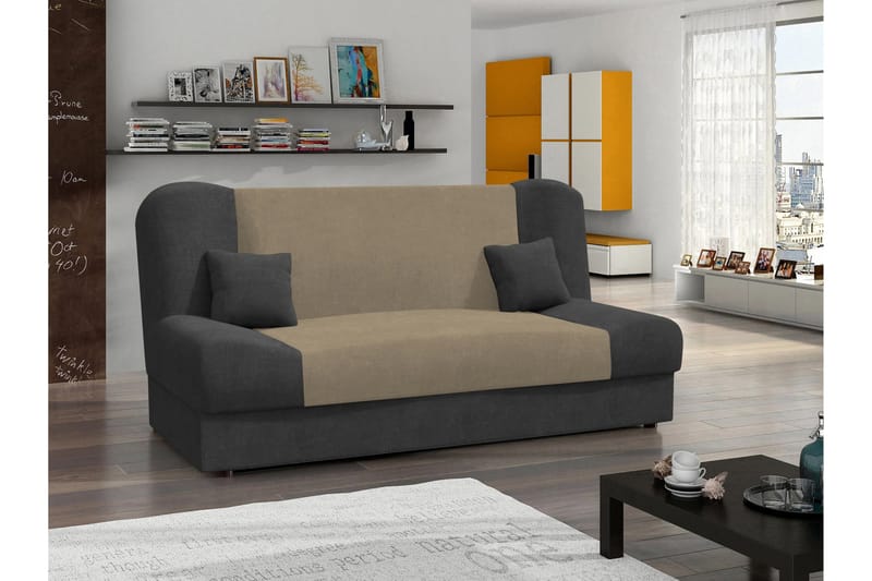 Abron Sofa 3-seter - Grå/Beige - Møbler - Sofaer - 3 seter sofa