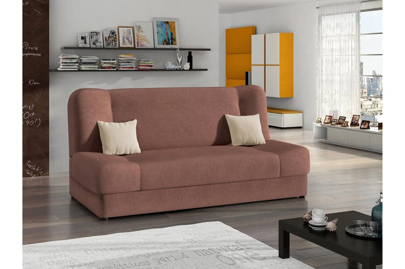 Abron Sofa 3-seter - Rosa - Møbler - Sofaer - 3 seter sofa