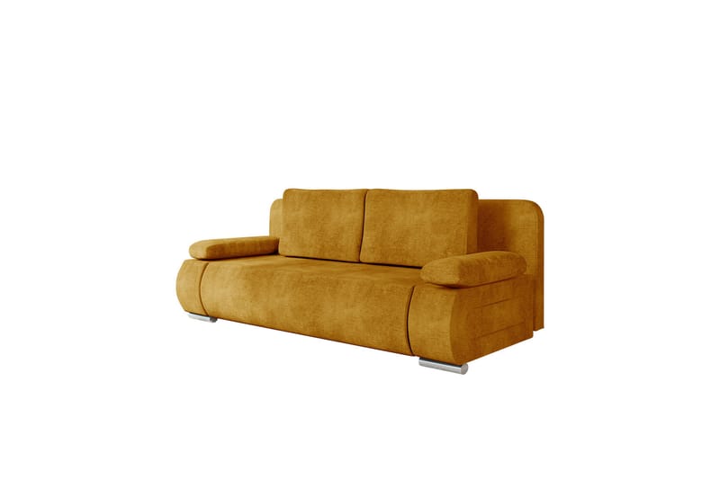 Adelma Sofa 3-seter - Gul - Møbler - Sofaer - 3 seter sofa