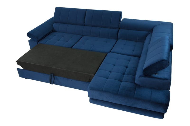 Amshyttan Sofa med Sjeselong 3-seter - Brun - Møbler - Sofaer - Sofaer med sjeselong - 3 seters sofa med divan