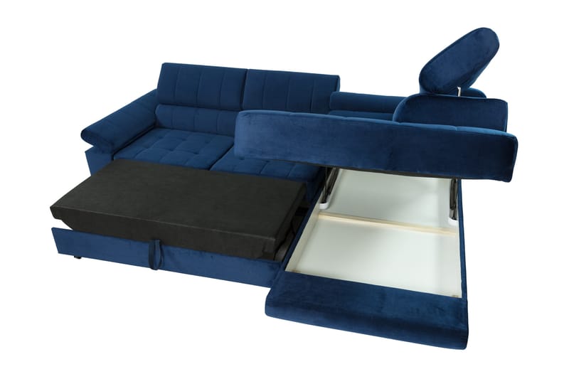 Amshyttan Sofa med Sjeselong 3-seter - Brun - Møbler - Sofaer - Sofaer med sjeselong - 3 seters sofa med divan