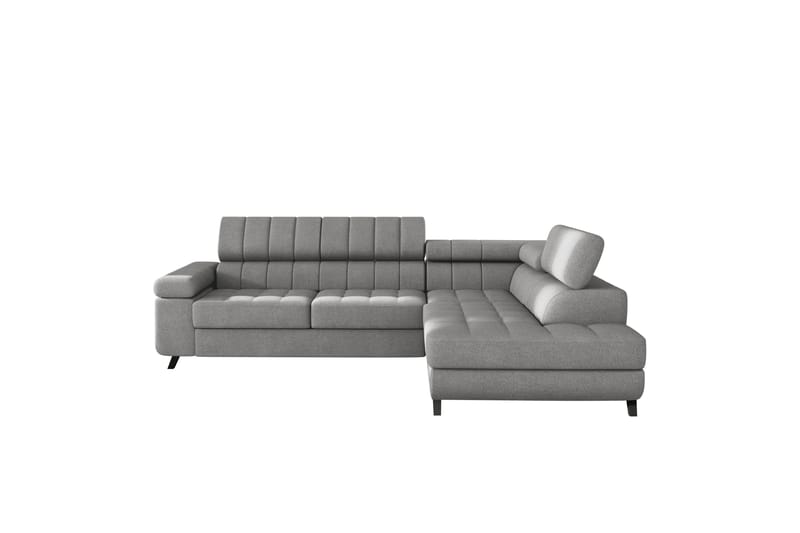 Amshyttan Sofa med Sjeselong 3-seter - Grå - Møbler - Sofaer - Sofaer med sjeselong - 3 seters sofa med divan