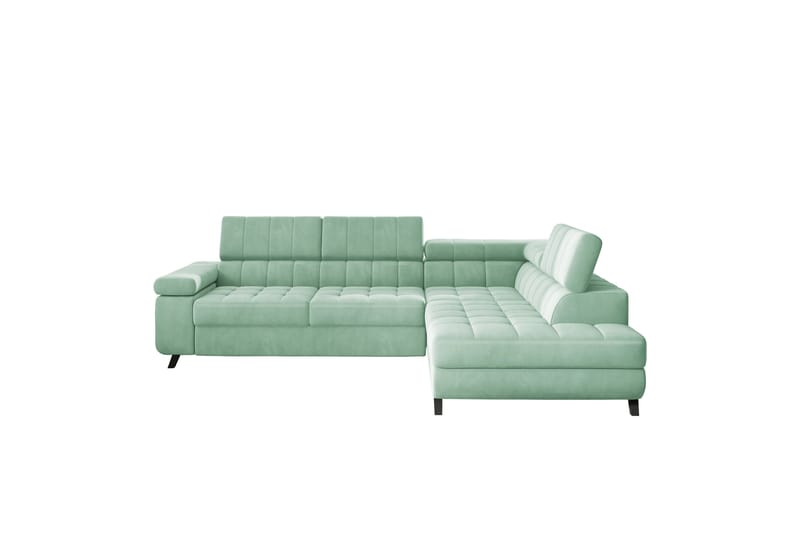 Amshyttan Sofa med Sjeselong 3-seter - Grønn - Møbler - Sofaer - Sofaer med sjeselong - 3 seters sofa med divan