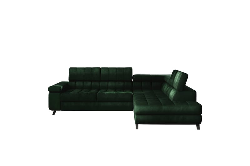 Amshyttan Sofa med Sjeselong 3-seter - Grønn - Møbler - Sofaer - Sofaer med sjeselong - 3 seters sofa med divan